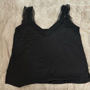 Black dress top. 25 inches from top to bottom.